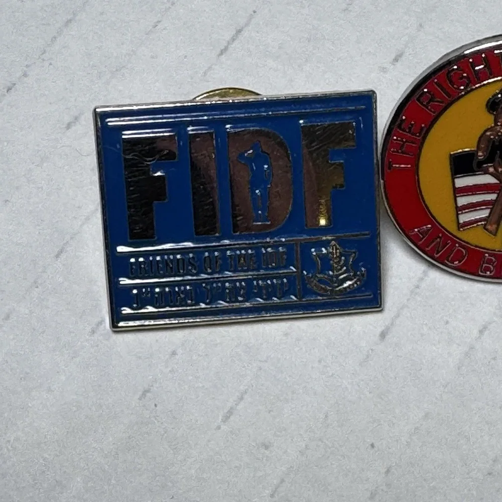 VTG Lapel Pins US Military MAGA NRA AIR FORCE FIDF WWP USA 9-11 Liberty Patriot+